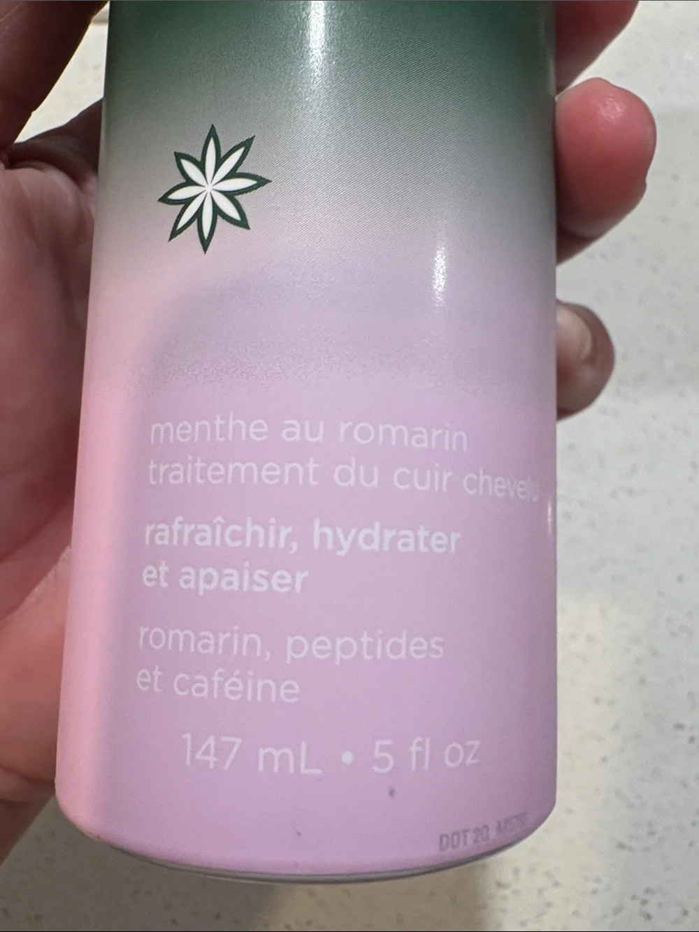 Pacifica Scalp Love Rosemary Mint Daily Scalp Refresher - Green & Pink